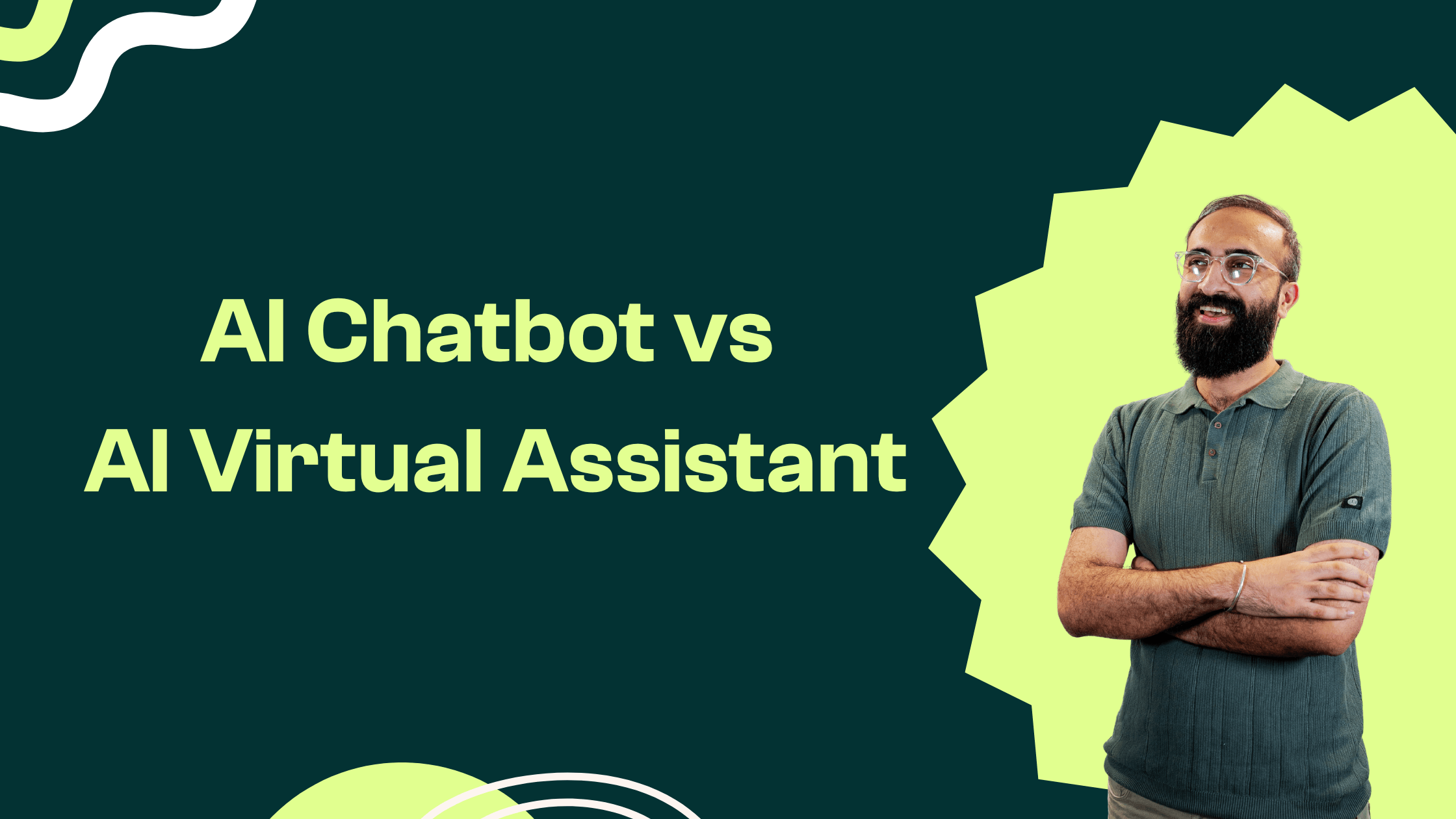 AI chatbots vs AI virtual assistants - featured image