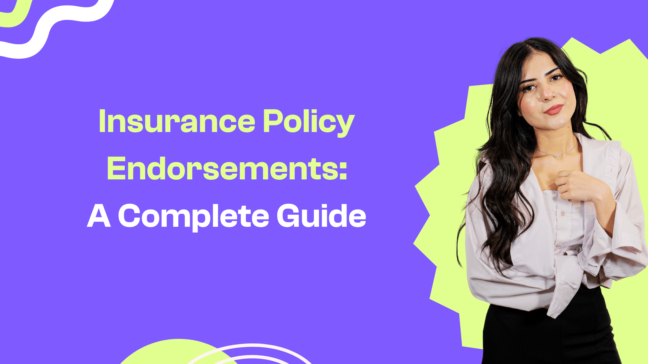 what is Insurance Policy Endorsement