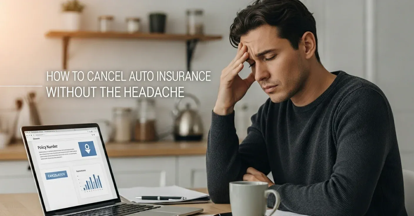 How to cancel auto insurance without the headache