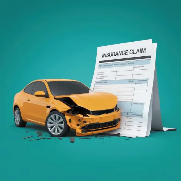 animation of insurance claim paper with car.webp